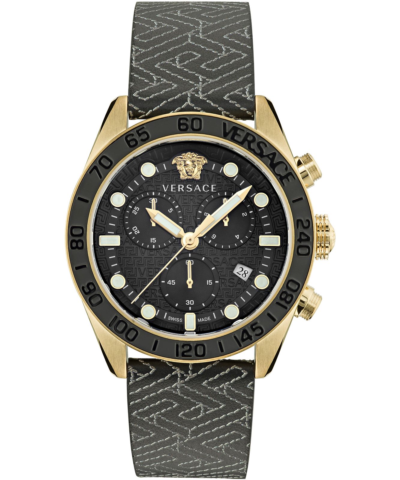 Pánske hodinky Versace Greca Dome Chronograph