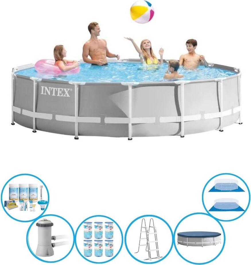 Intex Pool Prism Frame - ponuka bazénov - 427x107 cm