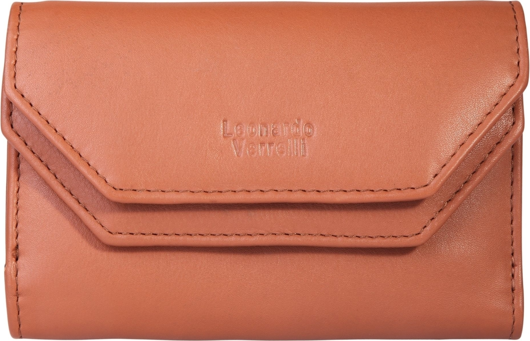 Leonardo Verrelli Damen Geldbörse aus Echtleder, RFID