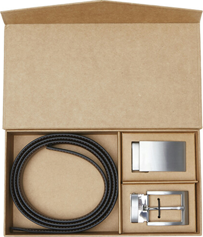 Jack & Jones JACJEFF Gürtel Geschenkset - Gürtellänge: 90 cm