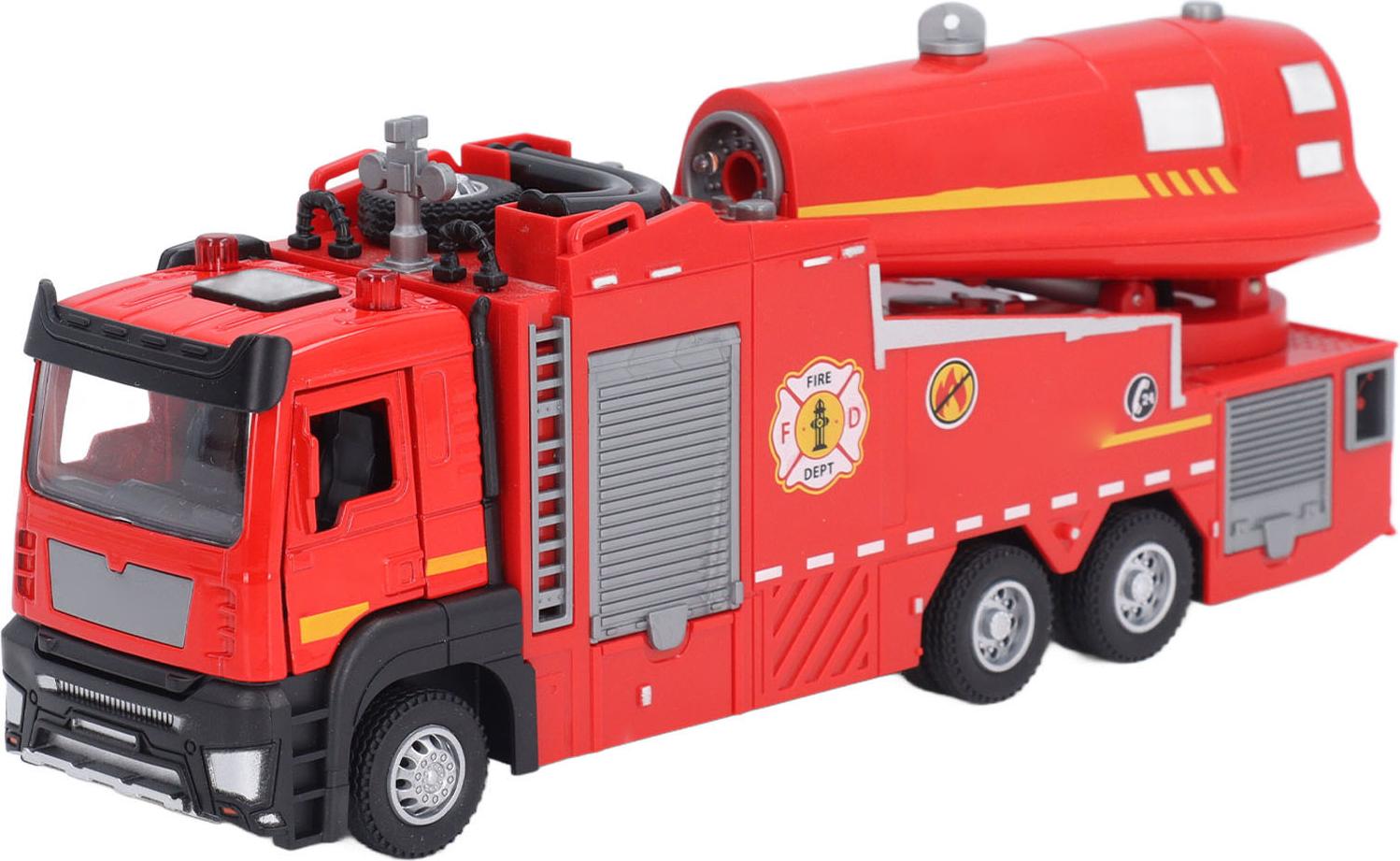 Hasičské auto, vozidlo, hračka, zliatina, kov, odliatok, motor, model auta, multifunkčný sprej pre deti