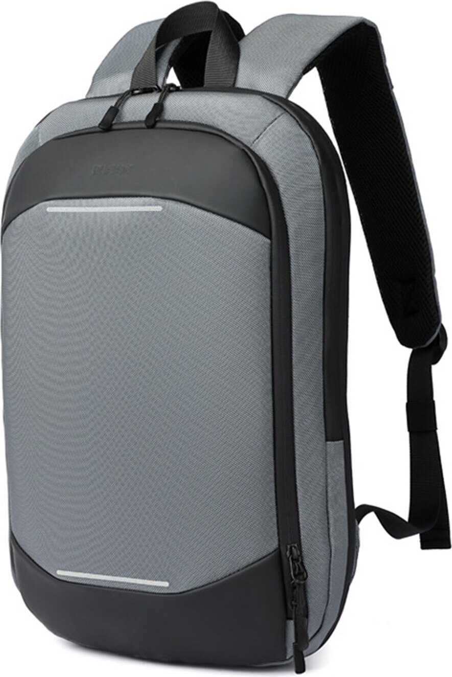 MODFU Rucksack Cityrucksack Rucksack; Business Laptop-Tasche für Arbeit & Schule; Reiserucksack Daypack für Männer & Frauen Grau