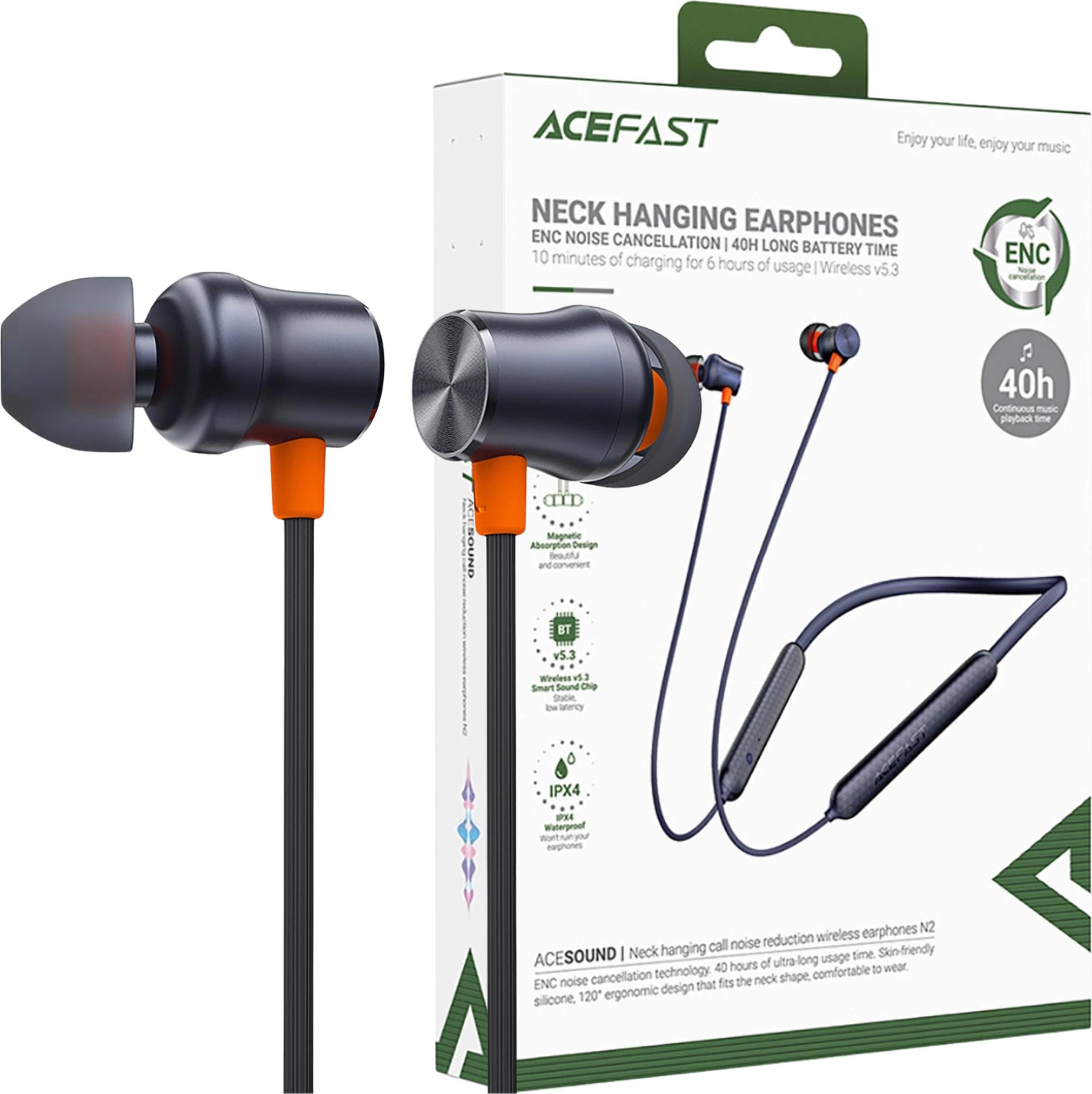 Acefast N2 Wireless Enc Bluetooth 5.3 Nackenbügel-Kopfhörer - Blau