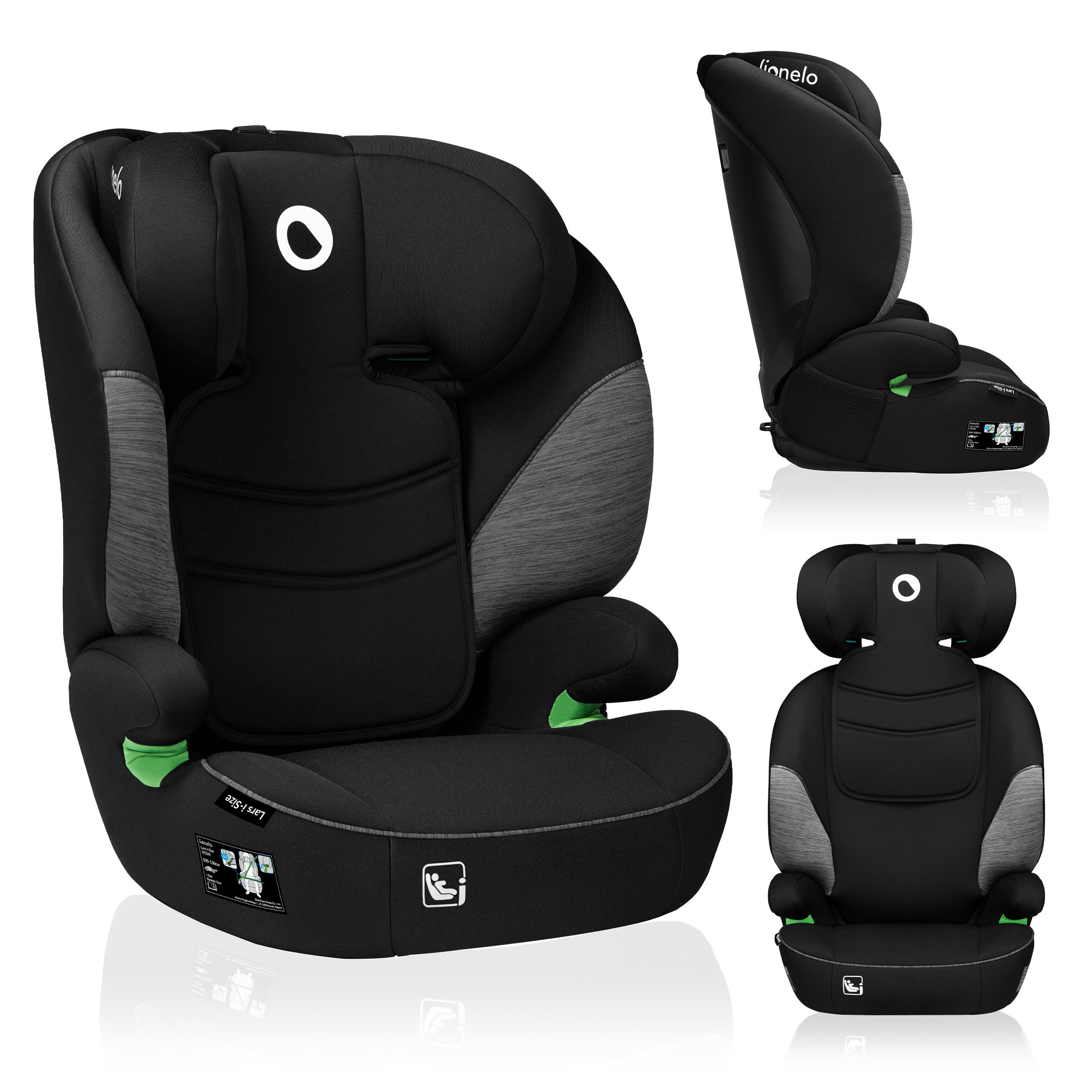 Lionelo LARS PLUS i-size 2023 black grey