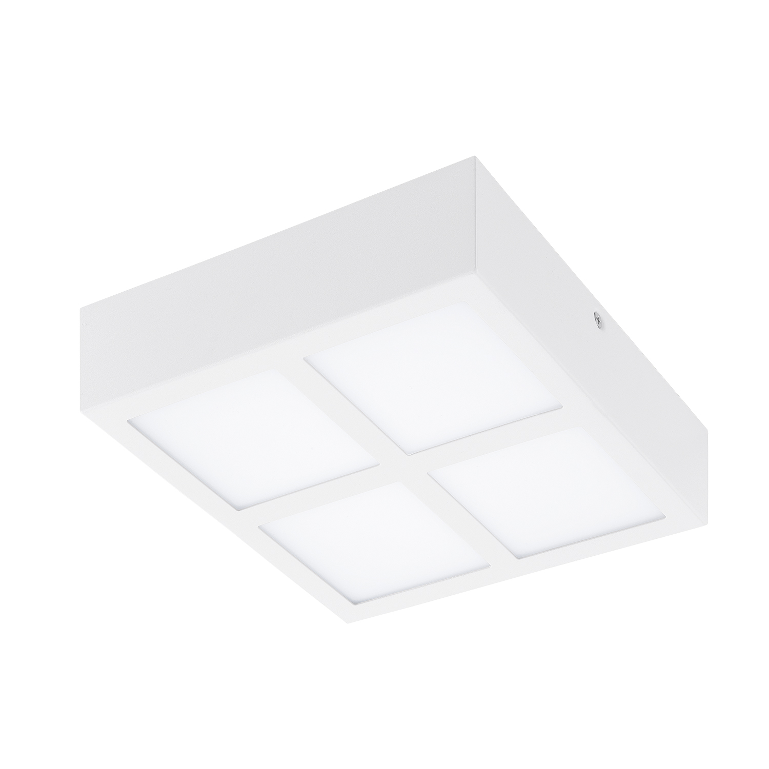 Eglo 95203 Colegio LED Wand-/Deckenleuchte 4x4,2W Stahl Weiss