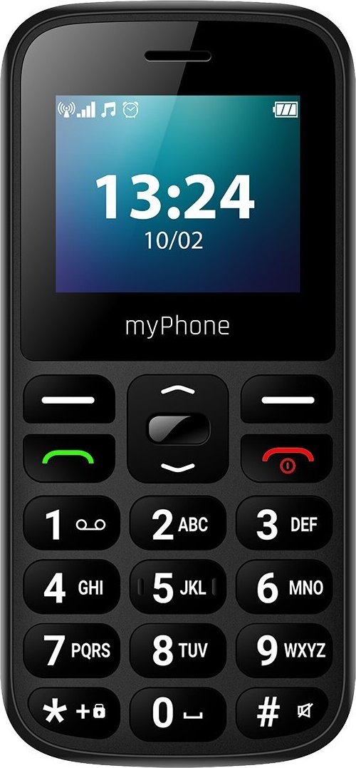 myPhone Halo A LTE 800 mAh 4g LTE 1,77 palca 0,3 Mpx s nabíjačkou a batériou Čierna
