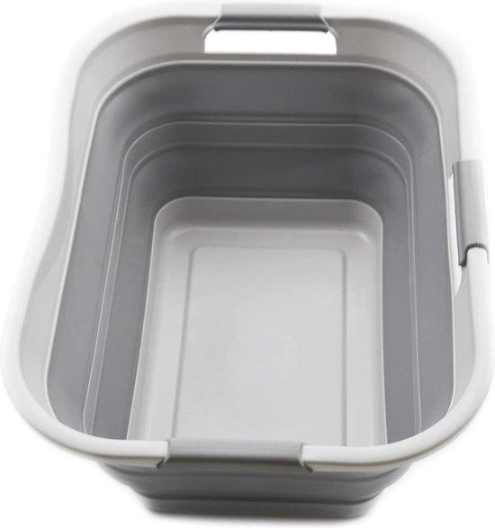 OEM Faltbarer 30L Plastikwaschbecken Organizer Grau 2026