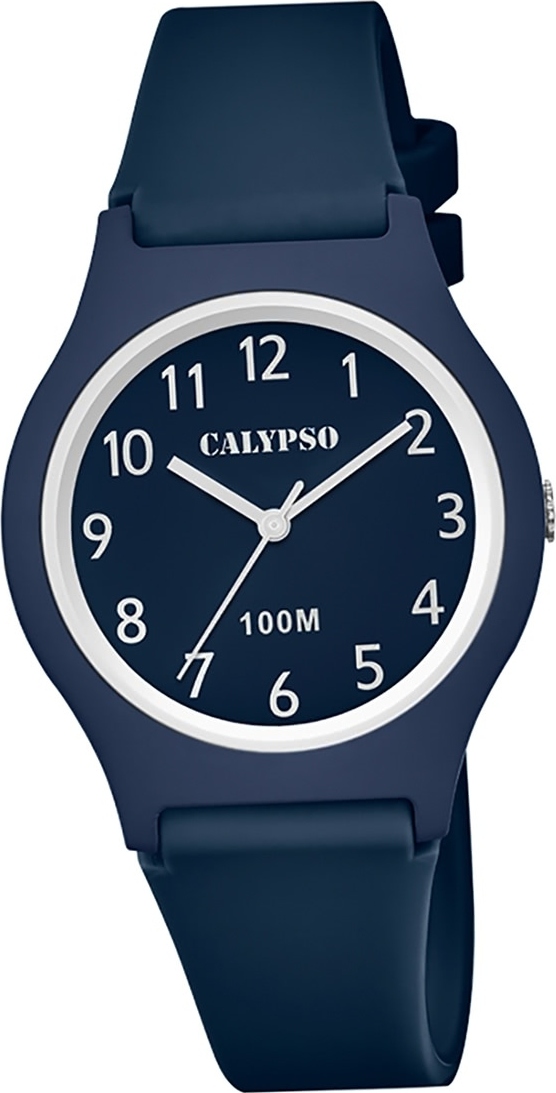 Calypso Plastové hodinky pre mladých K5798/4 Analógové náramkové hodinky Dark Blue D2UK5798/4