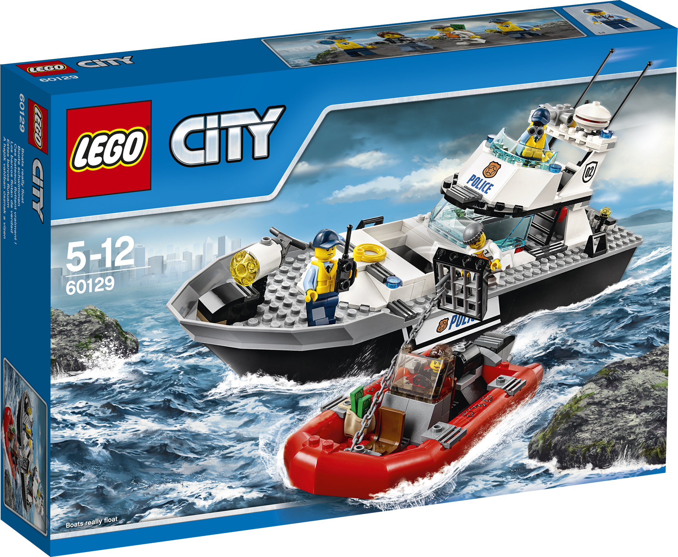 LEGO® City Polizei-Patrouillen-Boot 60129