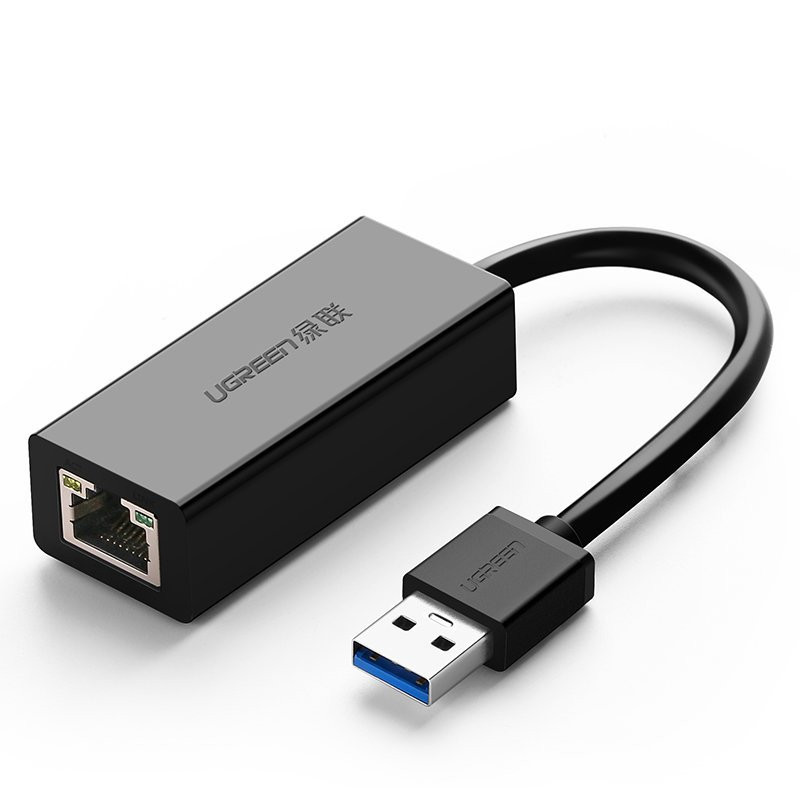 Sieťový adaptér Ugreen RJ45 -USB 3.2 Gen 1 (1000 Mb/s / 1 Gb/s) Gigabit Ethernet