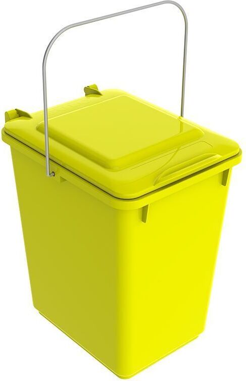 SULO Mülltonne, Mülleimer, Vorsortierer Bioboy Abfalleimer 10 Liter gelb