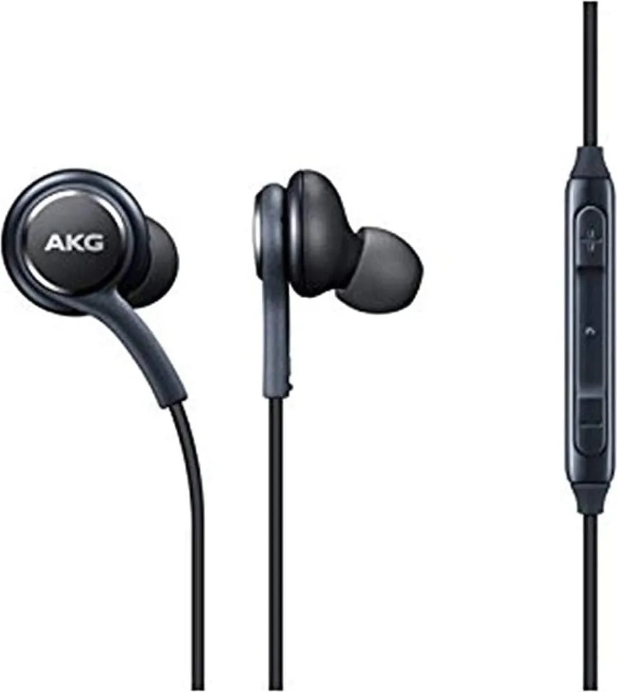 Oficiálne slúchadlá do uší Galaxy S8 / S8 + [EO-IG955BSEGWW], Fone-Stuff - ladené AKG, diaľkové ovládanie + mikrofón handsfree - tita