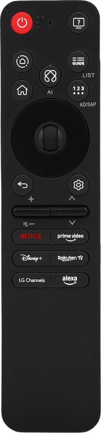 Lixada Fernbedienungsersatz für LG 2019-2025 TV Heimfernseher-Controller mit KI-Zeiger und Sprachfunktion Schwarz K_2610250256711_260302_82205