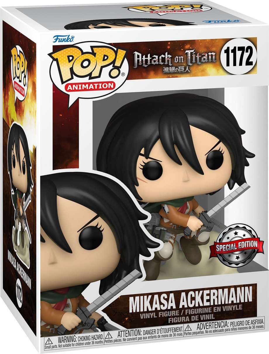 Attack On Titan - Mikasa Ackerman 1172 Special Edition - Funko Pop! - Vinyl Figur