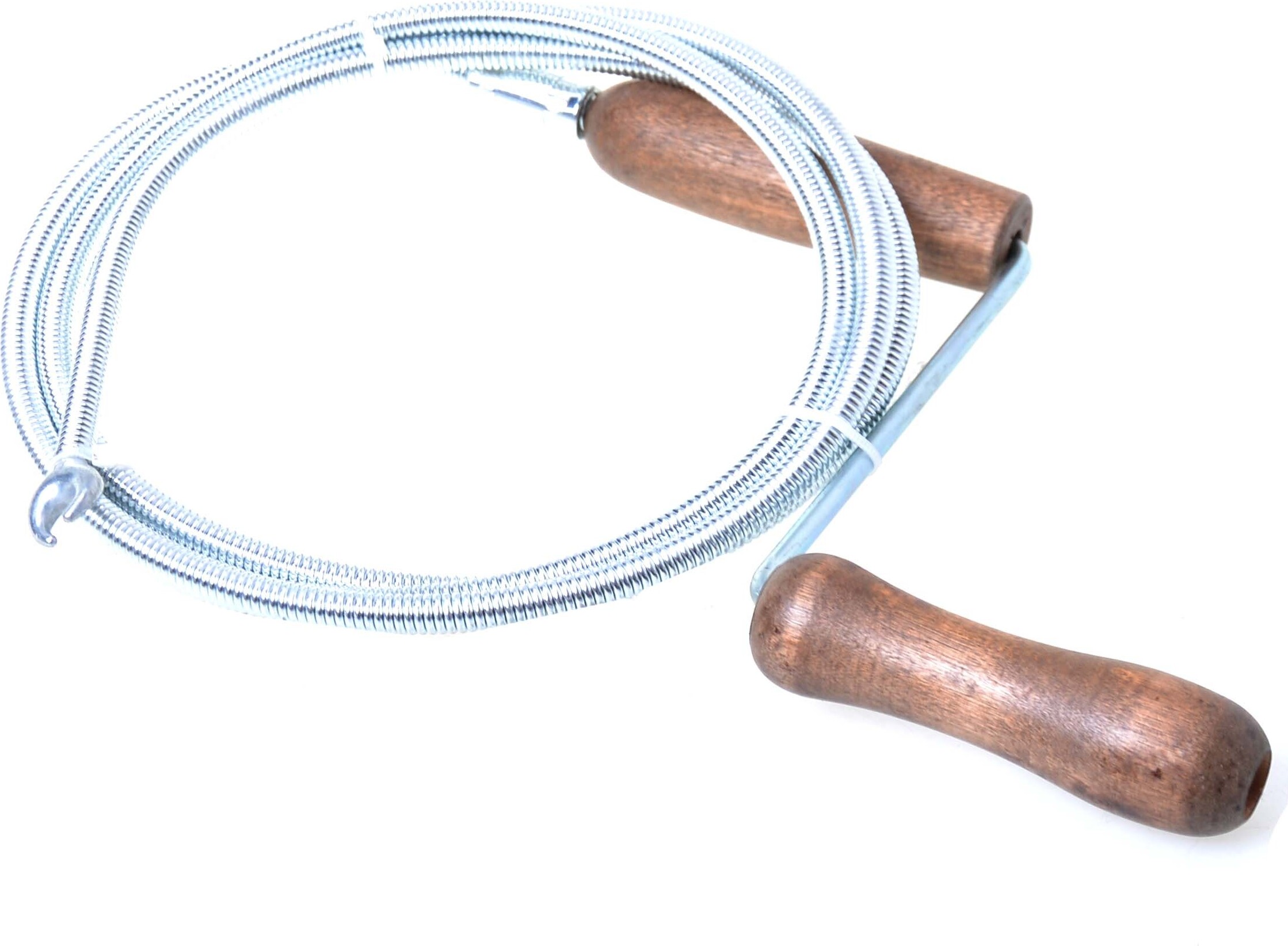 Aqbau Rohrreinigungsspirale Rohrreinigungswelle Rohrreiniger Rohrspirale Durchmesser - 9 mm (3 meter)