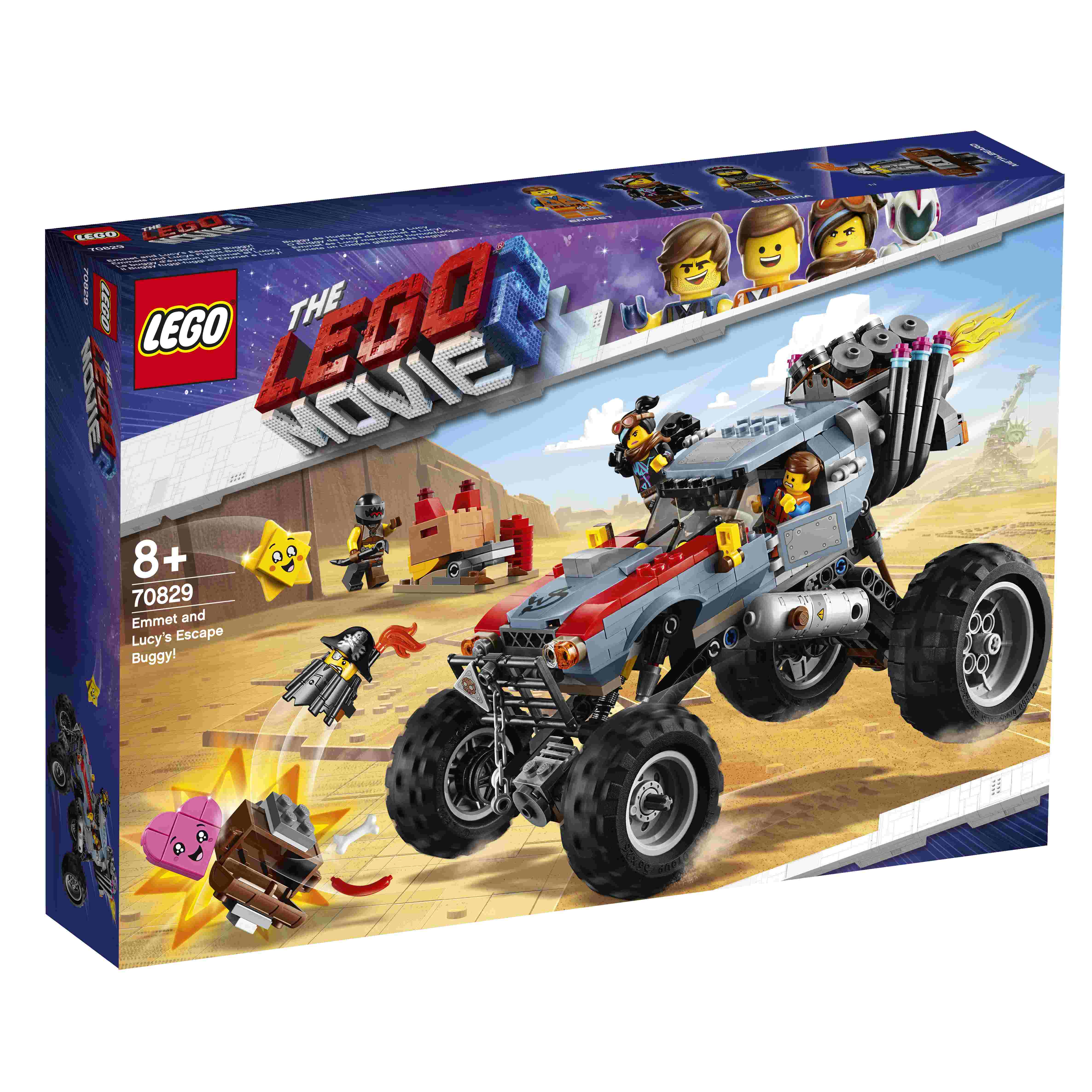 The LEGO Movie™ 2 Emmets und Lucys Flucht-Buggy!, 70829