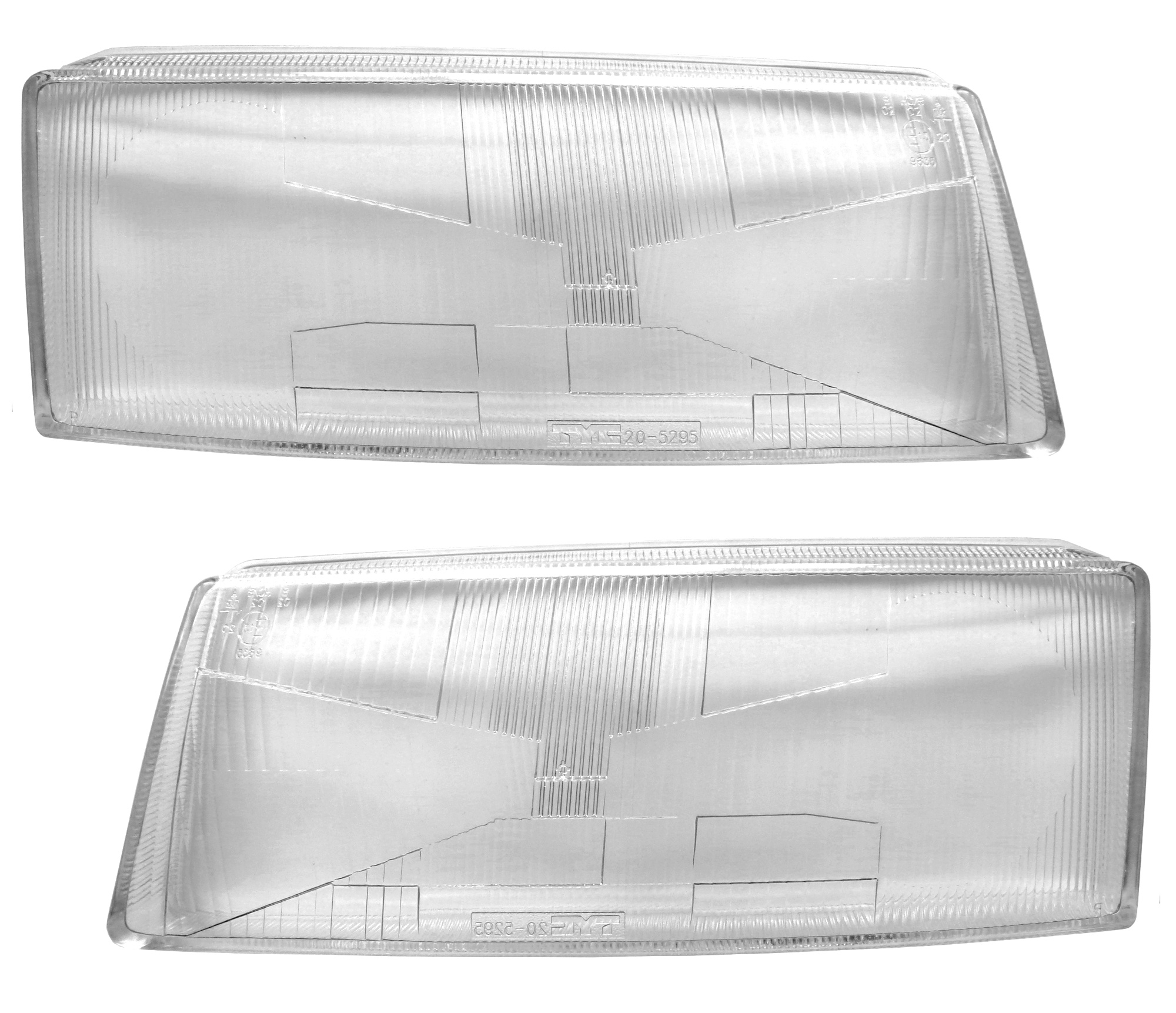 TYC Streuscheibe Set für Skoda Octavia 1U 96-00 Scheinwerfer Glas Scheibe 1U2 1U *20-5295-LA-1+5296-LA-1