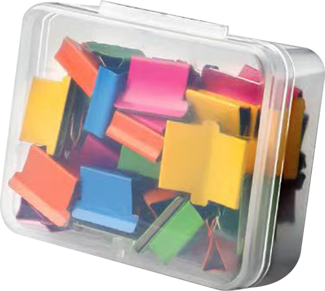 Gistuch Handheld -Klemmschieber -Nachfüllclips Stationery Bindemitteilspender zum Fixieren von Testpapieren Buch 50pcs farbenfroh