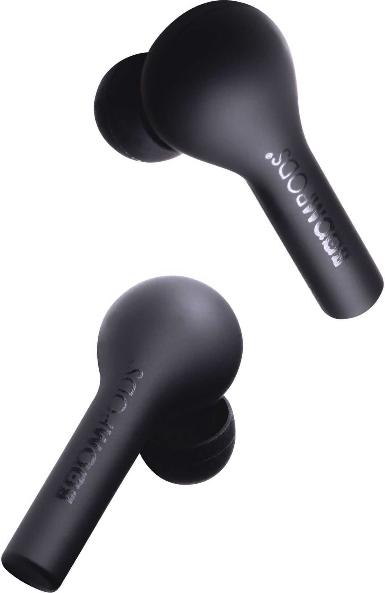 BOOMPODS Bassline TWS slúchadlá do uší čierne