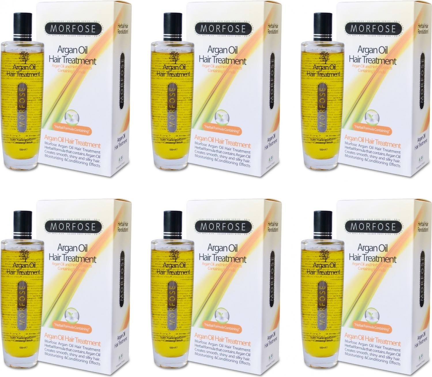 Morfose Argan Oil Herbal Formula 6x100 ml