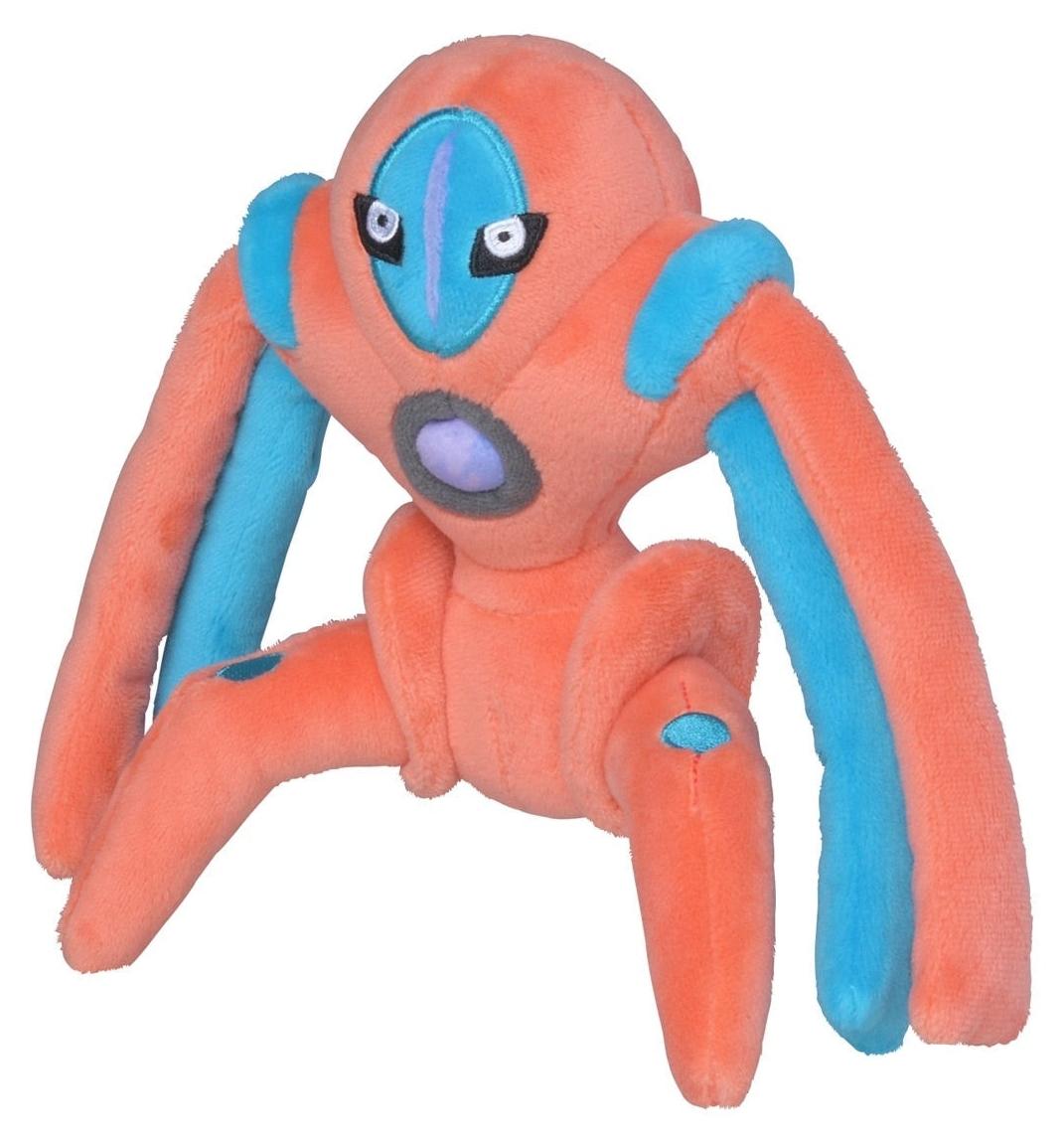 Tinisu Pokemon Deoxys (Verteidigungsform) Kuscheltier - 18 cm Plüschtier Deoxys PC822
