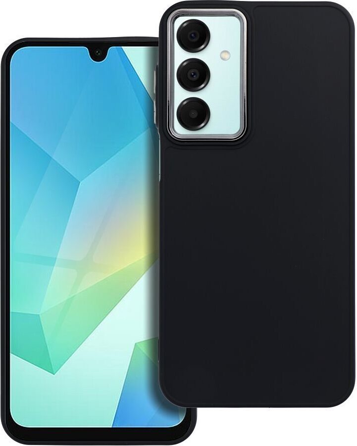 Puzdro na mobilný telefón FRAME vhodné pre SAMSUNG A16 5G / A16 4G čierne