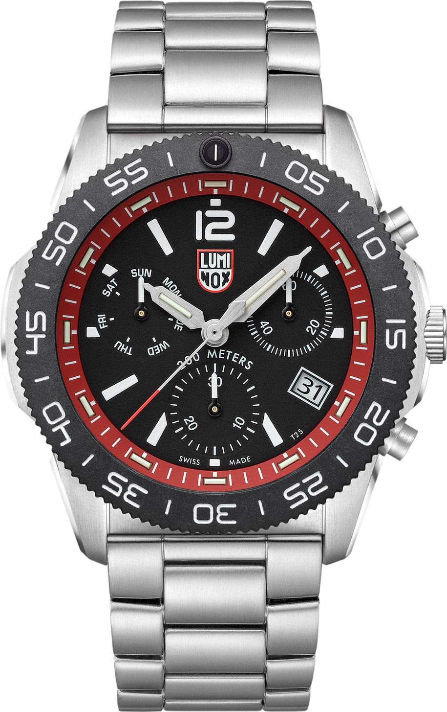 Hodinky Luminox XS.3155.M Diver Chronograph Pacific Diver Black/Red