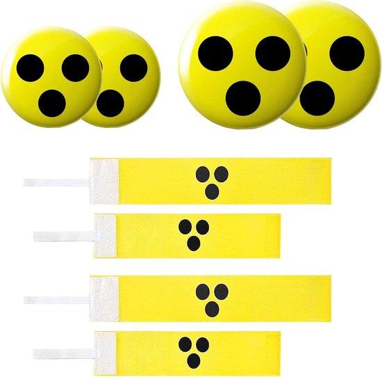 OEM Armband für Sehbehinderte - 4 Stück - Helfer für Familie und Freunde - Geschenk für Sehbehinderte 2026