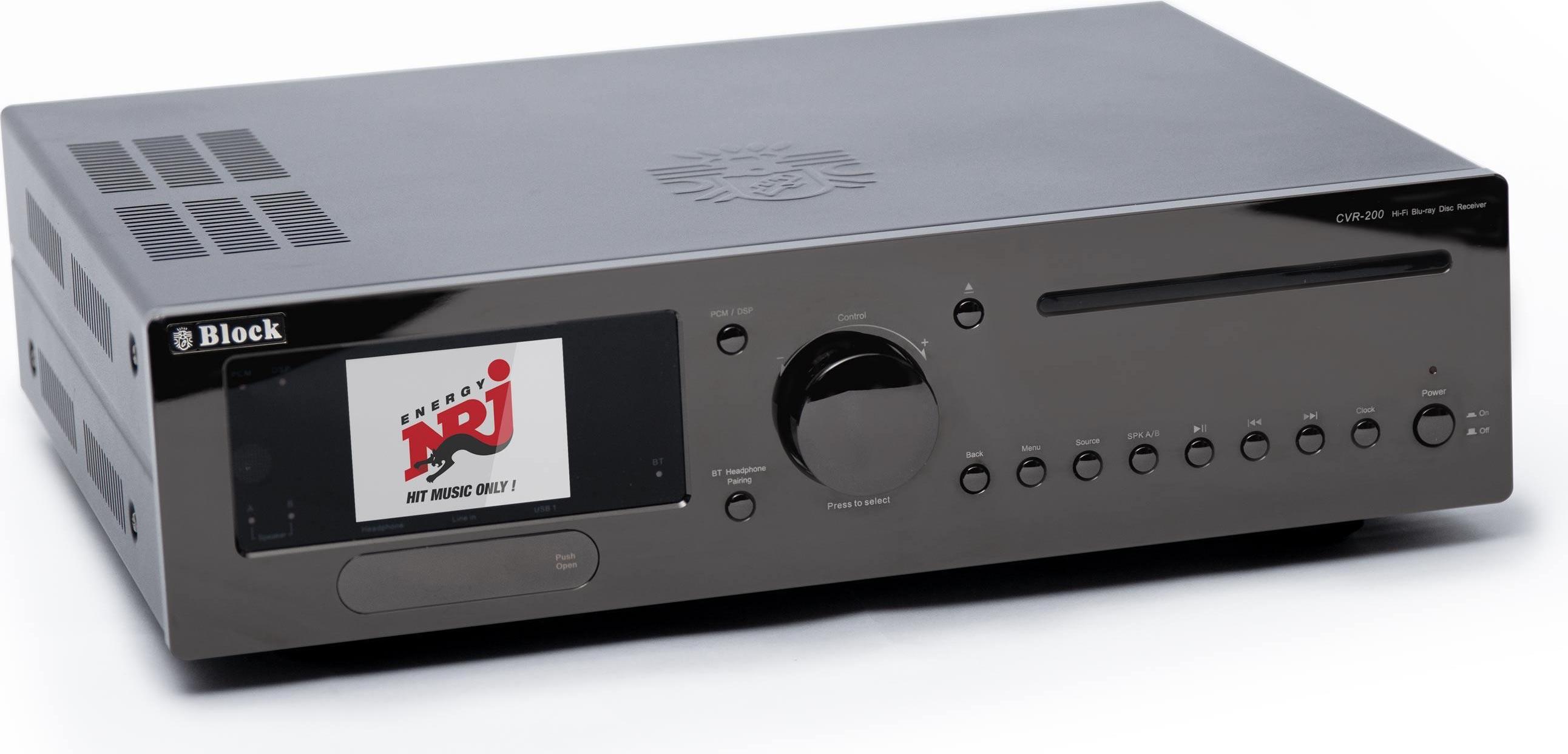 BLOCK CVR-200, 88 dB, 0,01%, 200 W, 10 - 26000 Hz, 6,3 mm, Blu-Ray-Audio, DVD-Audio, CD-Audio
