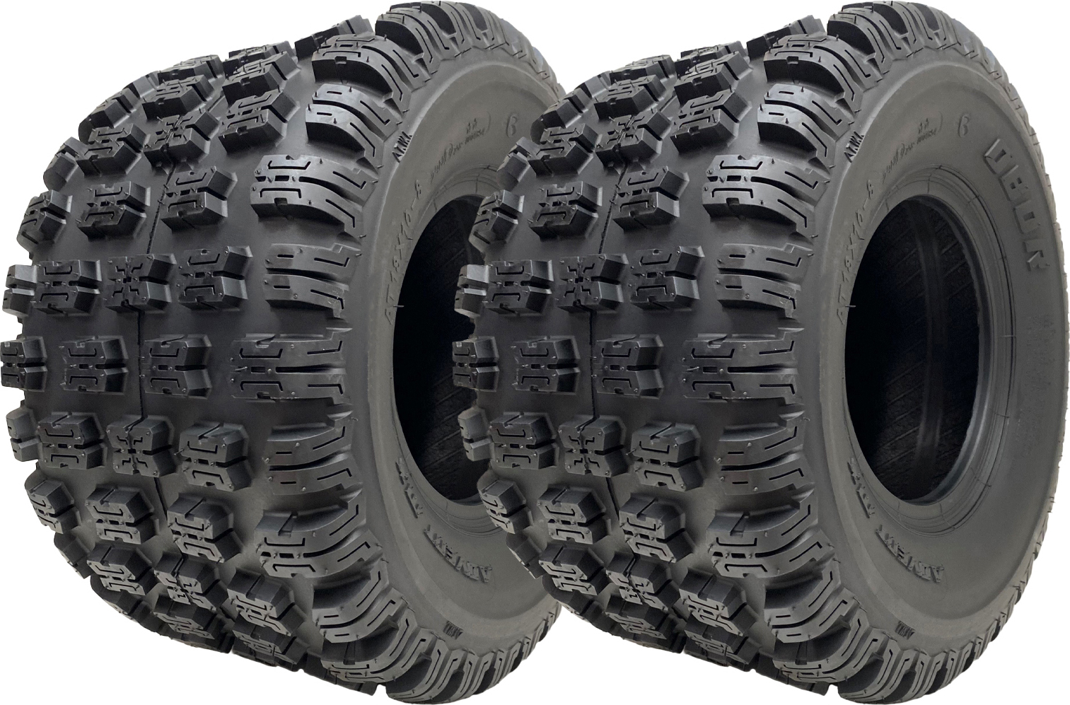 pneumatiky pre štvorkolky 18x10-8 OBOR Advent bezdušové 255/50-8 cestné 102 kg (sada 2)