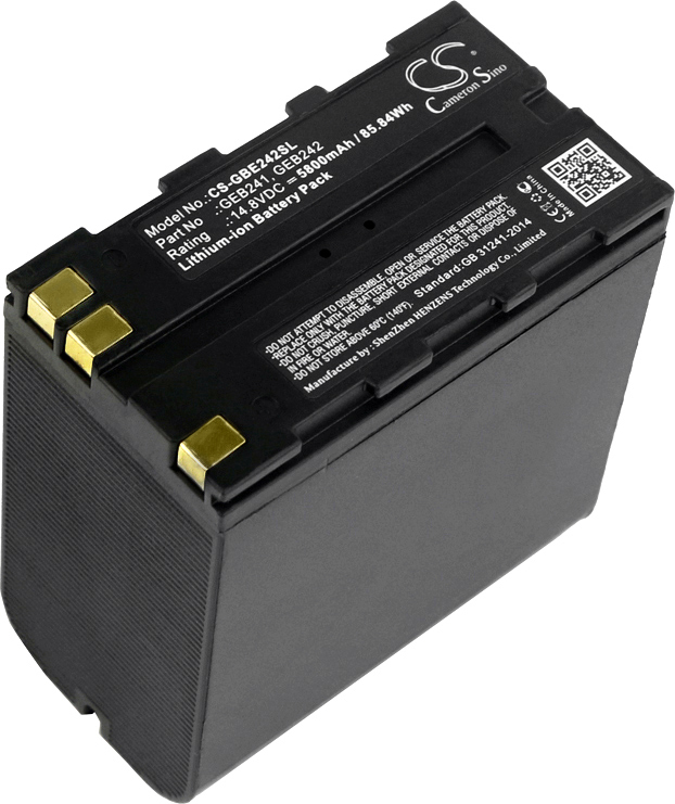 TECHTEK Akku Kompatibel mit [Leica] MS60, TM30 Total Stations, TS30 Total Station, TS30 Total Stations, TS50 Total Stations, TS60, TS60 Total Station