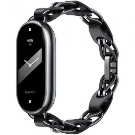 Pulzná páska pre Smartband 8 Xiaomi Chain Strap Band/ Negro