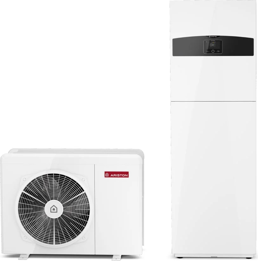 Sieťové kompaktné tepelné čerpadlo vzduch/voda Nimbus Compact M s elektrickou pomocnou jednotkou Ariston 8 kW, trojfázové