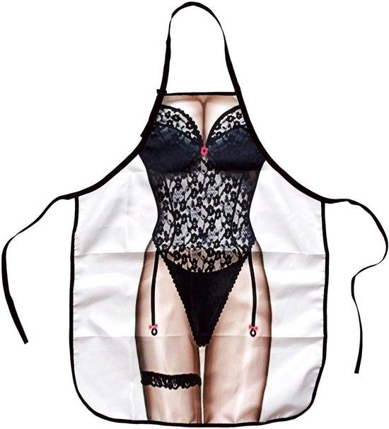OEM Witziges Schort für Frauen, Küchen BBQ Party, rot, sexy 2026