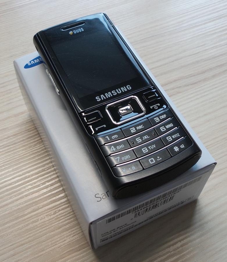 Samsung D780 Schwarz DualSim MP3 Radio Kamera Bluetooth microSD Tasten Handy
