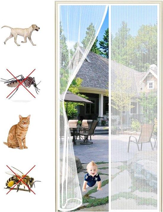 OEM Automatische Deurhor - Insekten fernhältend - Magnetisch - 100 x 210 cm - Weiß 2026