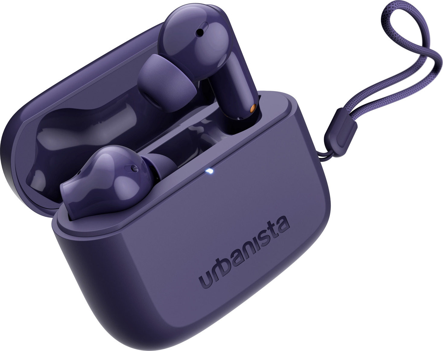 Urbanista, TWS Bluetooth Kopfhörer 5.3 ANC Palo Alto 45h, Violett 1037642