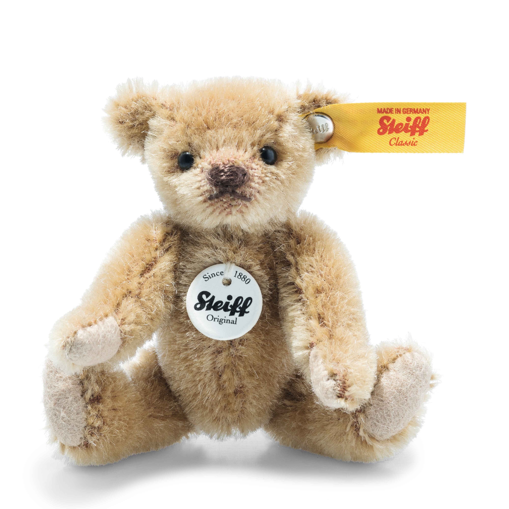 Steiff GmbH Steiff Teddybär Plüsch Mini Kuscheltier - beige 9 cm Sammlerstück 028168