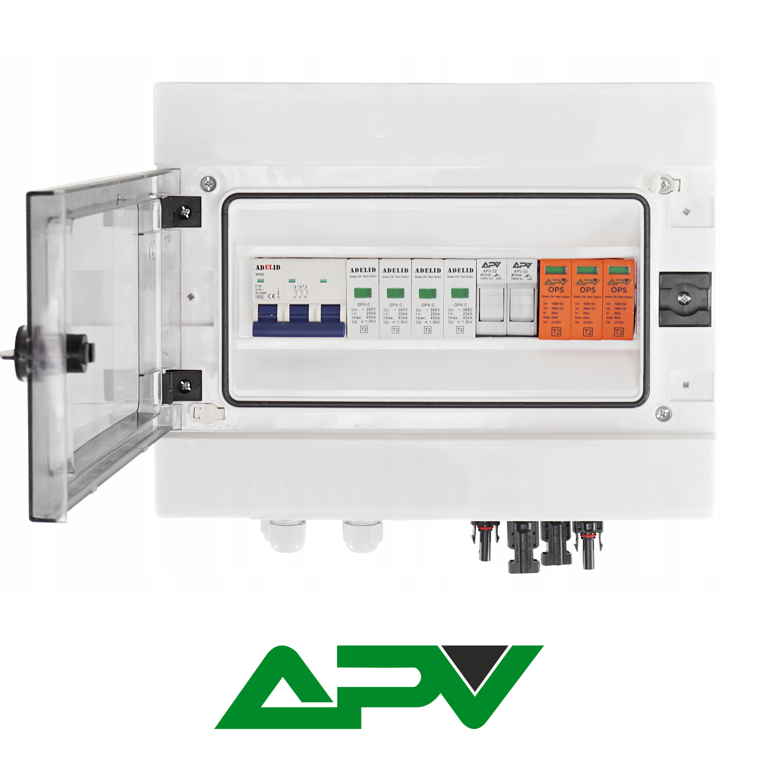 APV Schalter, DC Trennschalter Leistungsschalter 1200V PV Solar