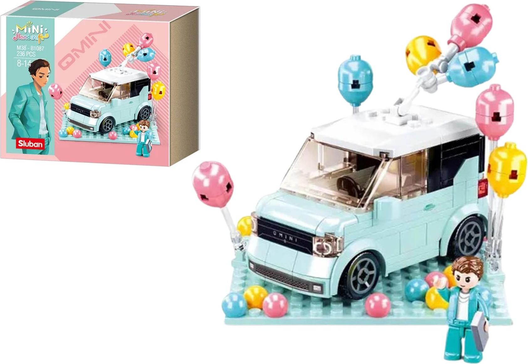 SLUBAN GD Blocks Auto mit Ballons 236 - B1087