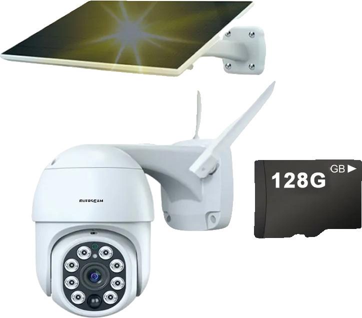 Bezpečnostná kamera, rozlíšenie 5MP, farebné nočné videnie, kamera 128g