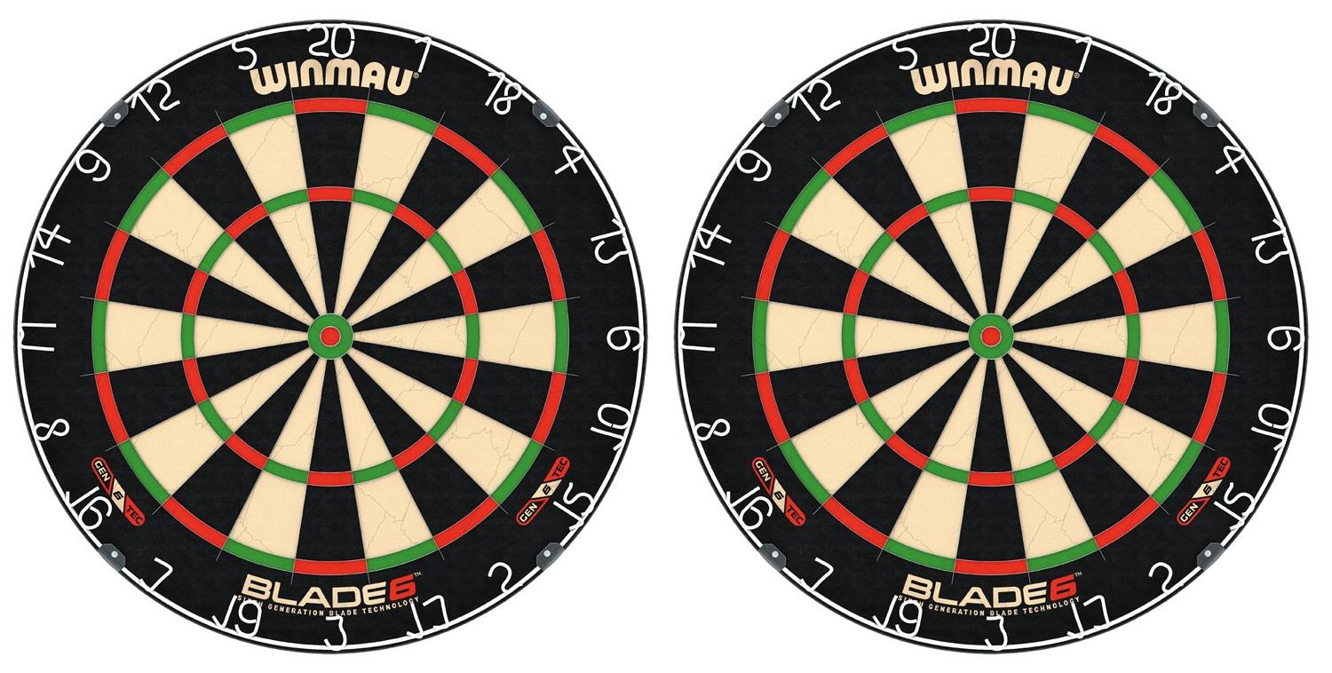 Winmau 2x Dartboard Blade 6 | Dartscheibe Dart Scheibe Darts