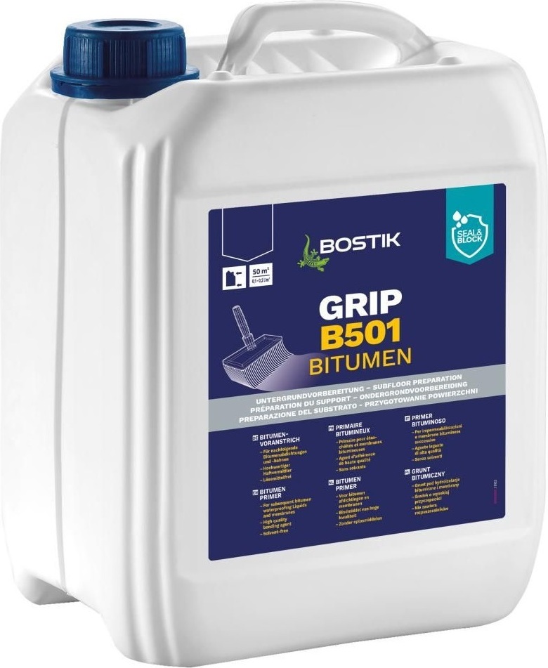Bostik Grip B501 Bitumen 10Liter Kanister Bitumenvorstrich Grundierung 30622819