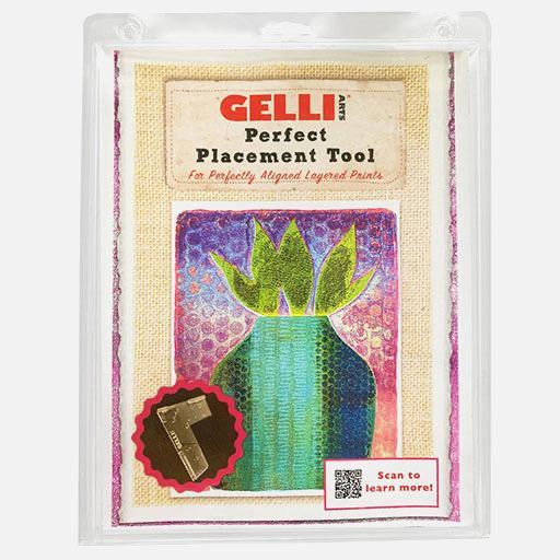 Gelli Arts Platzierungswerkzeug für A4 Papier - Drucken und Basteln GELPPT