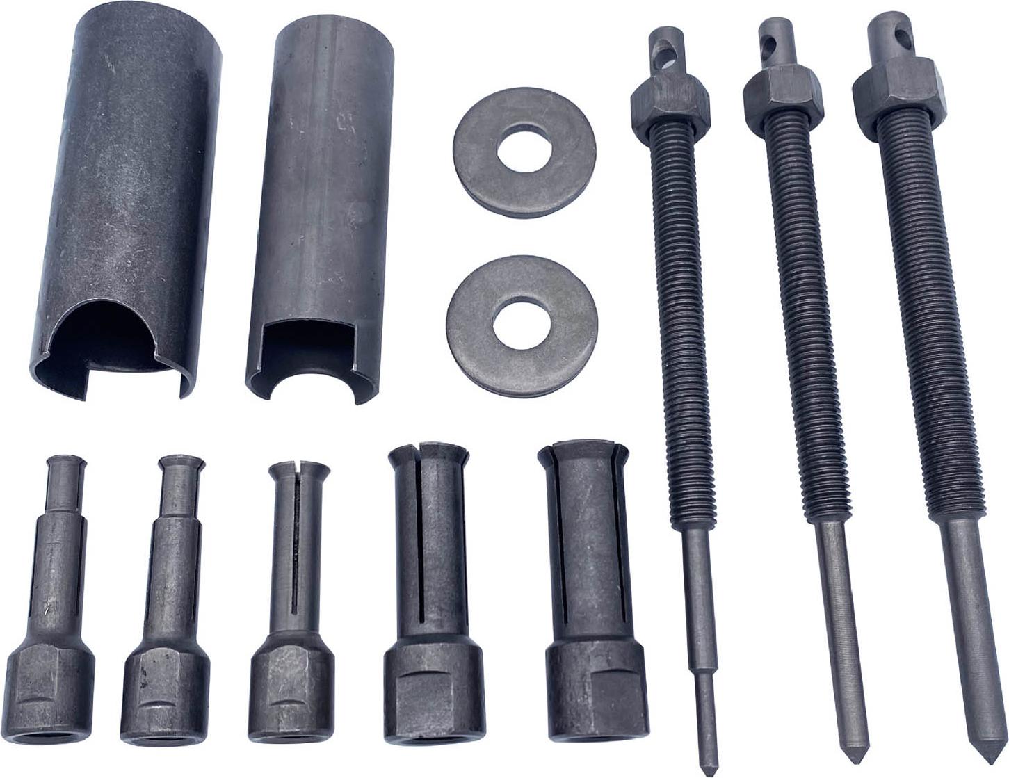 Gistuch 12 -pcs Motorrad -Innenlager -Puller -Metall gleichmäßig aus dem Entfernen aus dem Entfernen