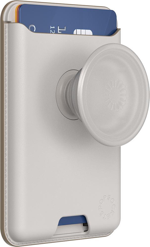 PopSockets, držiak na mapy MagSafe PopWallet Softgoods, béžový