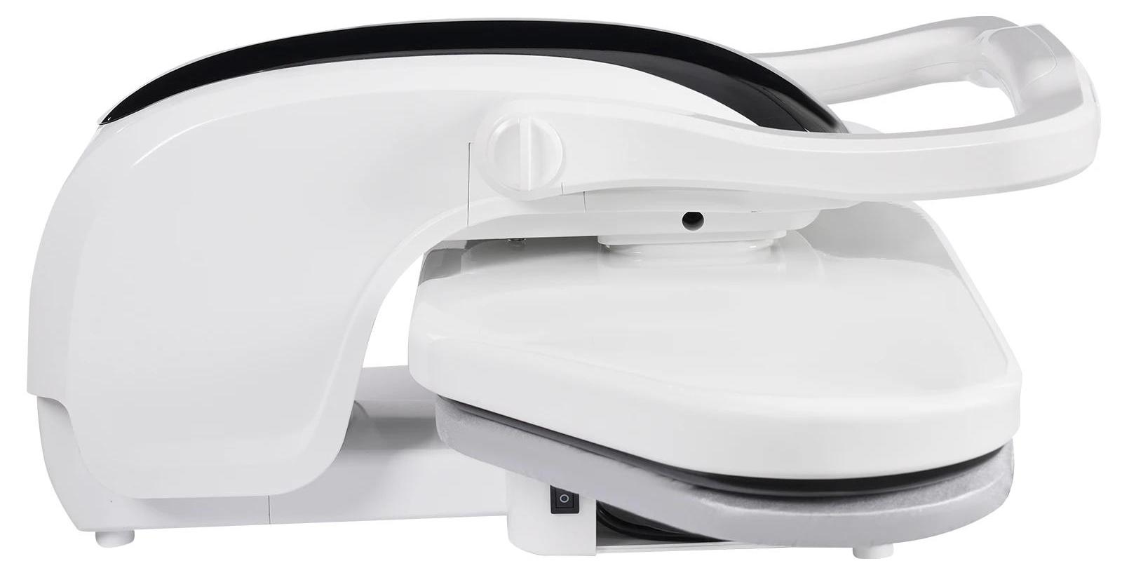 StarTech Smart Home Dampfpresse - Intelligentes Bügelsystem - 2200W Schnellaufheizung - 66 cm Große Bügelfläche - 42 Dampflöcher - 5 Stoffprogramme - Diamant-Heizplatte - Weiß