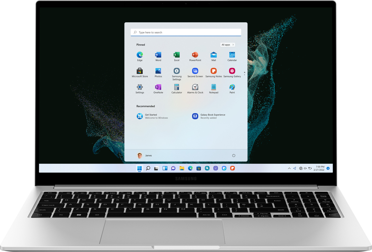 Samsung Galaxy Book2, 15,6" FHD, Core i5-1235U, 16 GB RAM, 512 GB SSD, Win11 Home