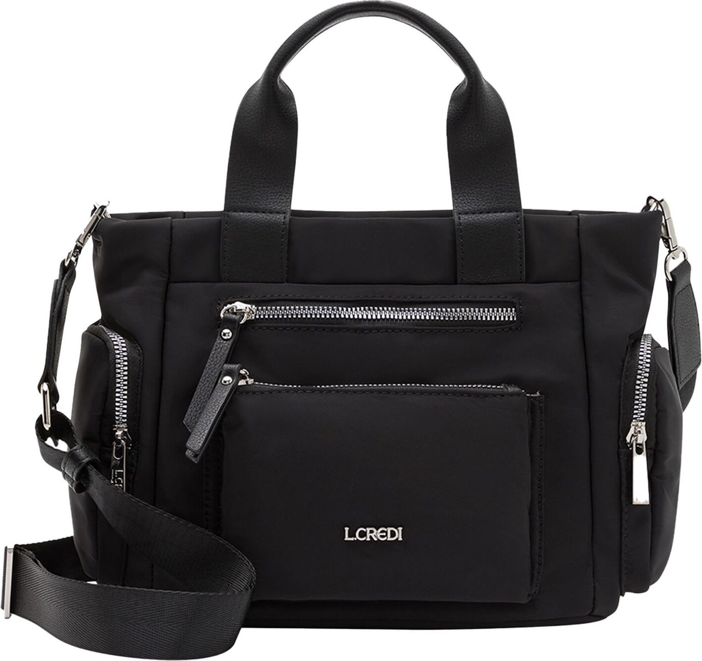 L.Credi - Sac porté épaule Ebony