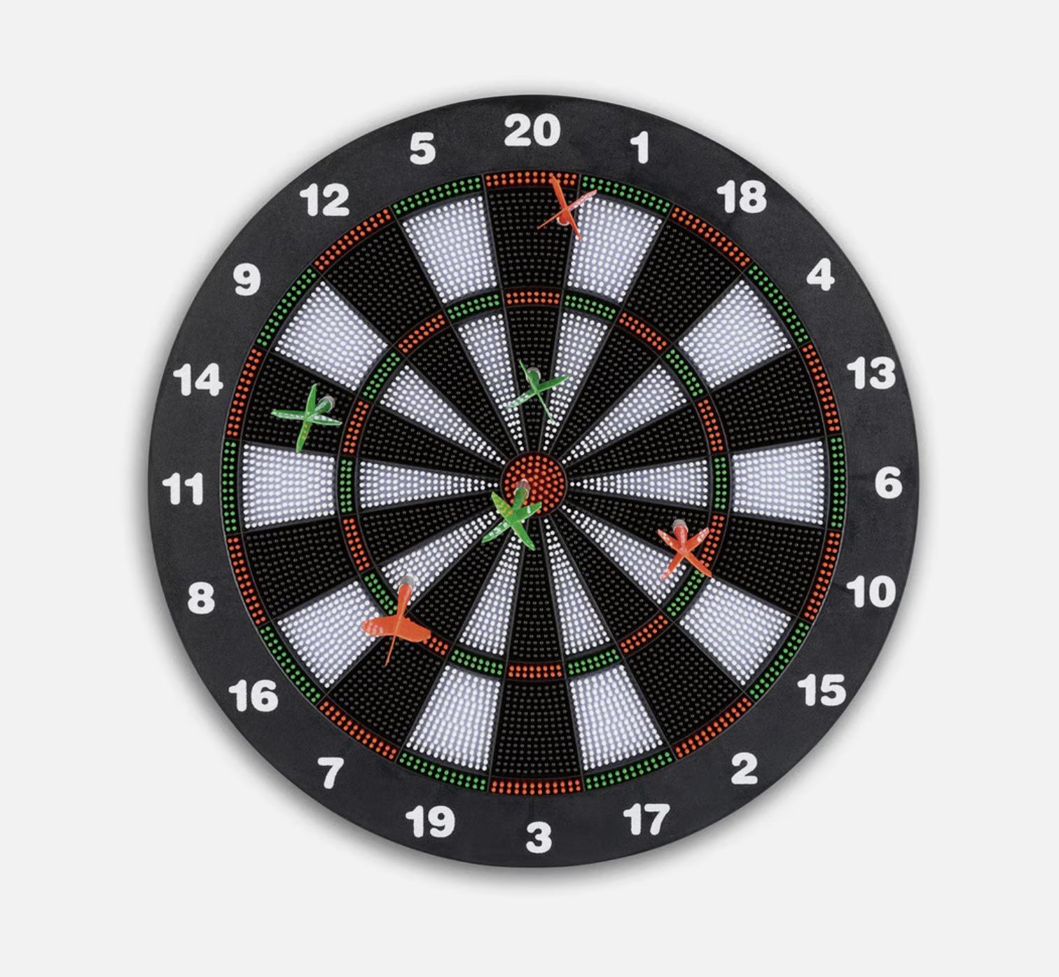 DS Produkte Dartscheibemit 6 Sicherheitspfeilen 04281